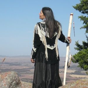 Western Fringe Jacket Boho, Biker, Native American